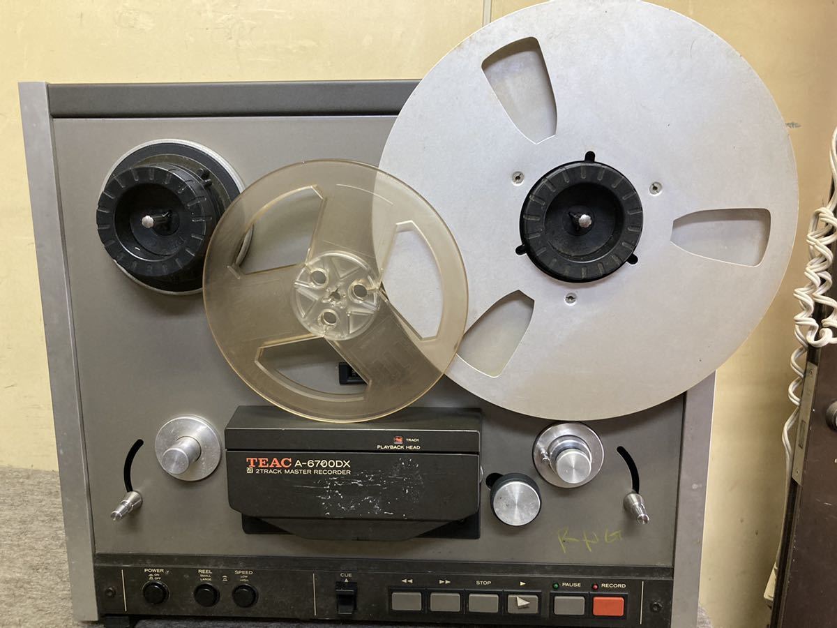 【動きます】TEAC A-6700DX【回ります】_7