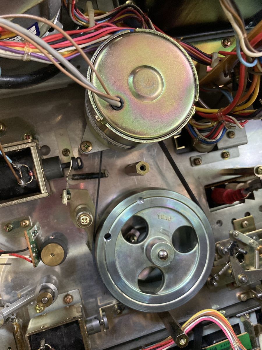 【動きます】TEAC A-6700DX【回ります】_8