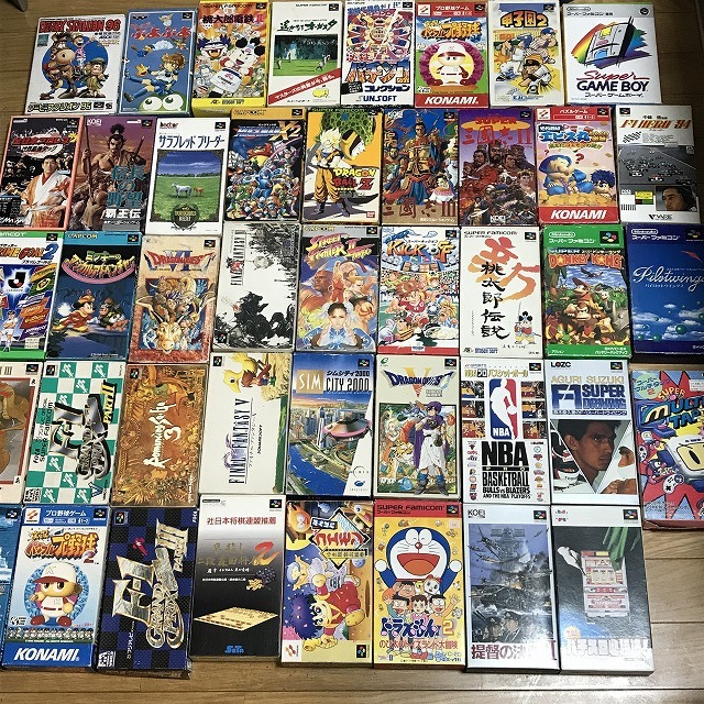 【品質保証，定番】 スーパーファミコンソフト 大量 40本以上＋マルチタップ セット ロックマンX2 / 三國志 / がんばれゴエモン 等(その他)｜売買されたオークション情報、yahooの商品情報をアーカイブ公開 - オー タイトル