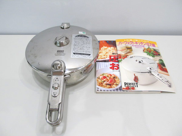 全国無料，得価 第二通販 １円 パーフェクトキッチン 圧力鍋(圧力鍋)｜売買されたオークション情報、yahooの商品情報をアーカイブ公開 - オークファン 圧力鍋
