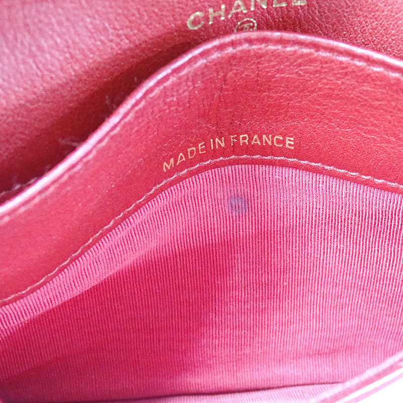 ◇シャネル CHANEL ココマーク ビロコーレ コインケース 財布 レザー