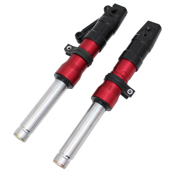 ライブディオ ZX AF35 AF34 フロントフォーク レッド インナーチューブ