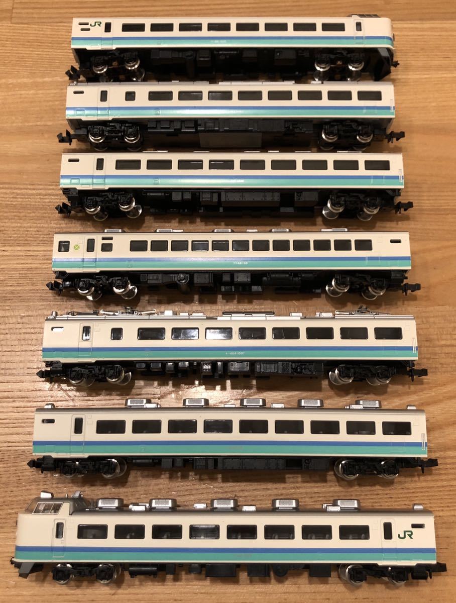 TOMIX 国鉄 485形 北越・雷鳥・白鳥カラー 特急形電車 7両セット