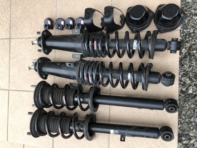 マークx サスペンション　RSR ダウンサス付　ショックアブソーバー　アクチュエータ　grx120 サスショック　TEMS_1