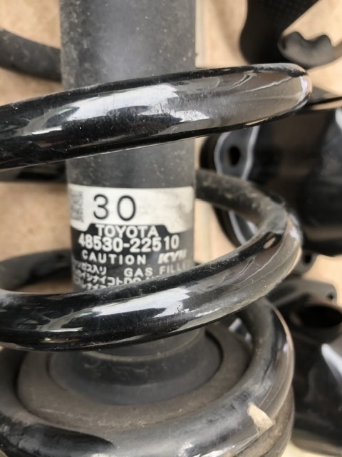 マークx サスペンション　RSR ダウンサス付　ショックアブソーバー　アクチュエータ　grx120 サスショック　TEMS_5