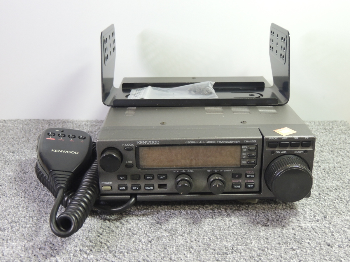 KENWOOD - TM-455 オールモード機 TM-255⁄TM-455のメンテナンス Tomの