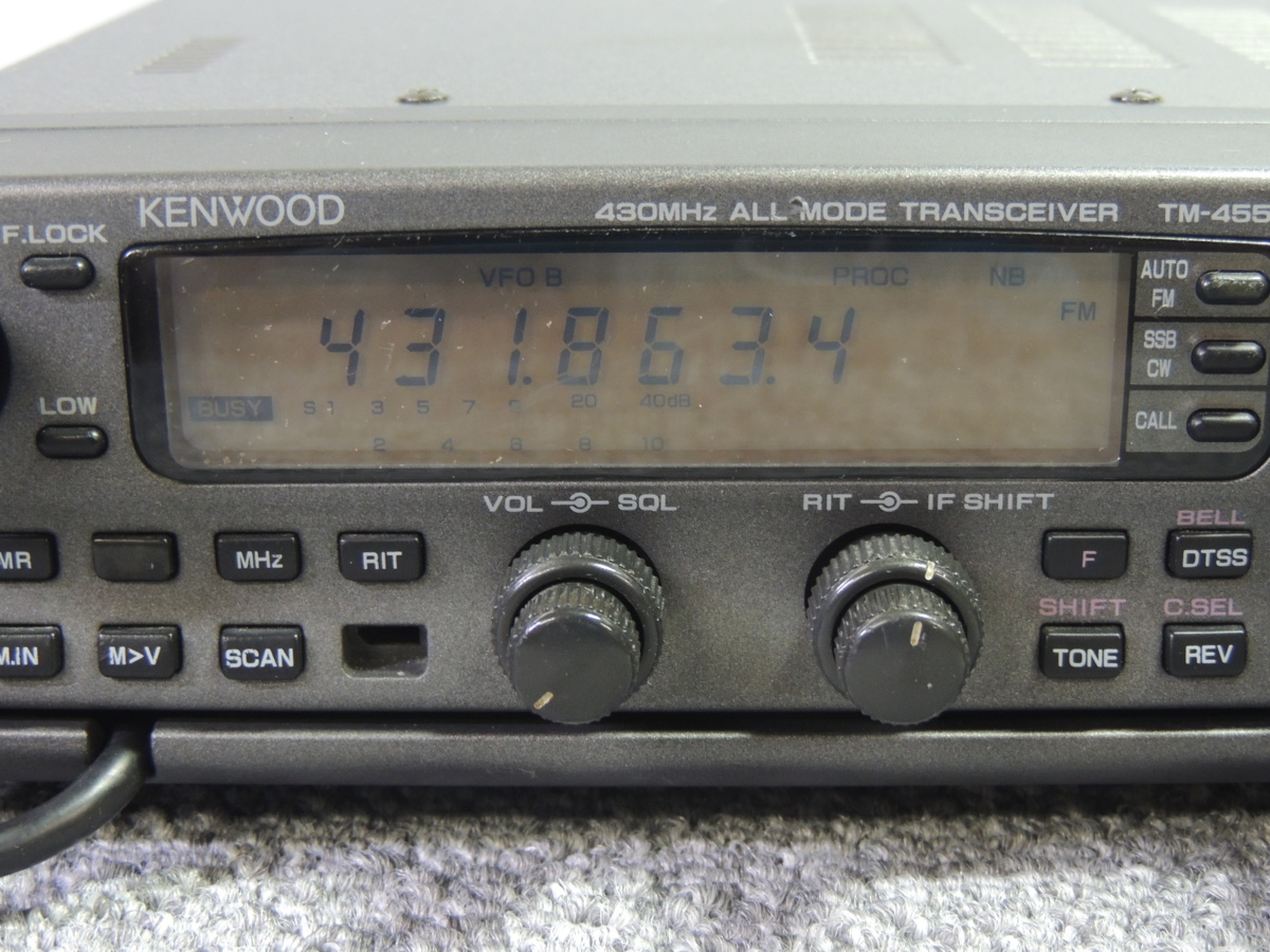 ケンウッド/KENWOOD TM-455 オールモード トランシーバー 無線機