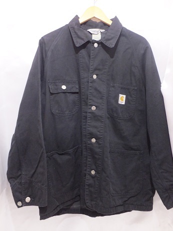 carhartt カーハート カバーオール ジャケット サイズL ブラック