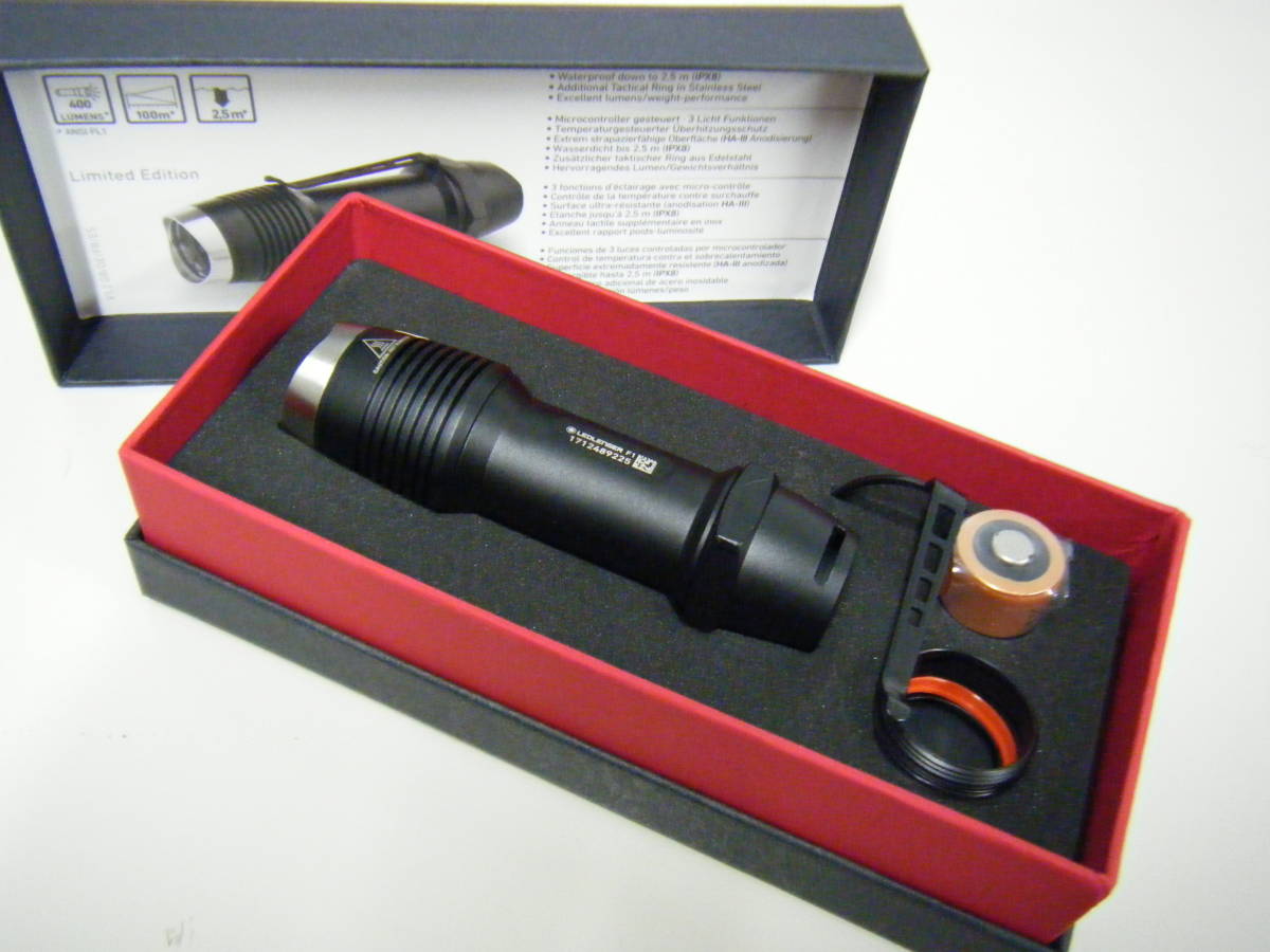 LED F1 ホワイト LENSER | コンパクト LENSER(レッドレンザー) OPT
