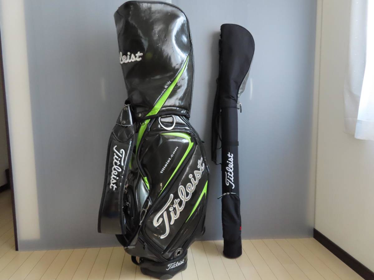 【高品質，100%新品】 Titleist タイトリスト キャディバック クラブケースセット(タイトリスト)｜売買されたオークション情報、yahooの商品情報をアーカイブ公開 - オークファン キャディバッグ