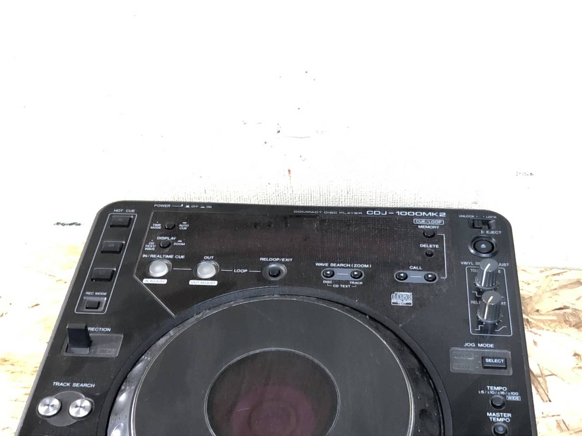 * PIONEER パイオニア CDJ-1000MK2 CDJ