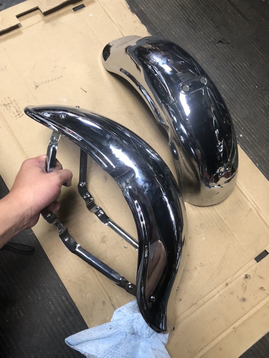 シャリー フェンダー Webike 鉄カブトリアフェンダー ダックス カブト