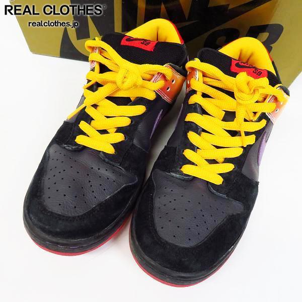 【観賞用】NIKE/ナイキ Dunk Low Pro SB 黒×黄色他 304292-052/27.5 /080