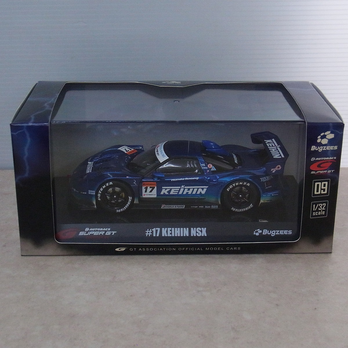 バグジーズ 1/32 オートバックス 2009 スーパー GT GT500 #17 ケイヒン NSX BB523A No.9 Bugzees AUTOBACS【10_1