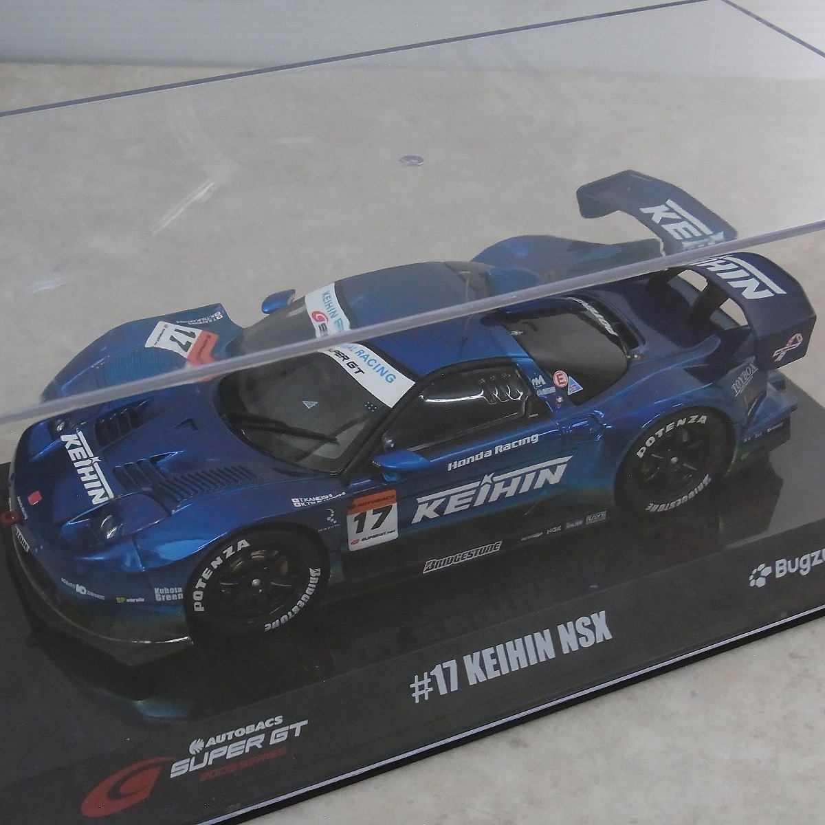 バグジーズ 1/32 オートバックス 2009 スーパー GT GT500 #17 ケイヒン NSX BB523A No.9 Bugzees AUTOBACS【10_3