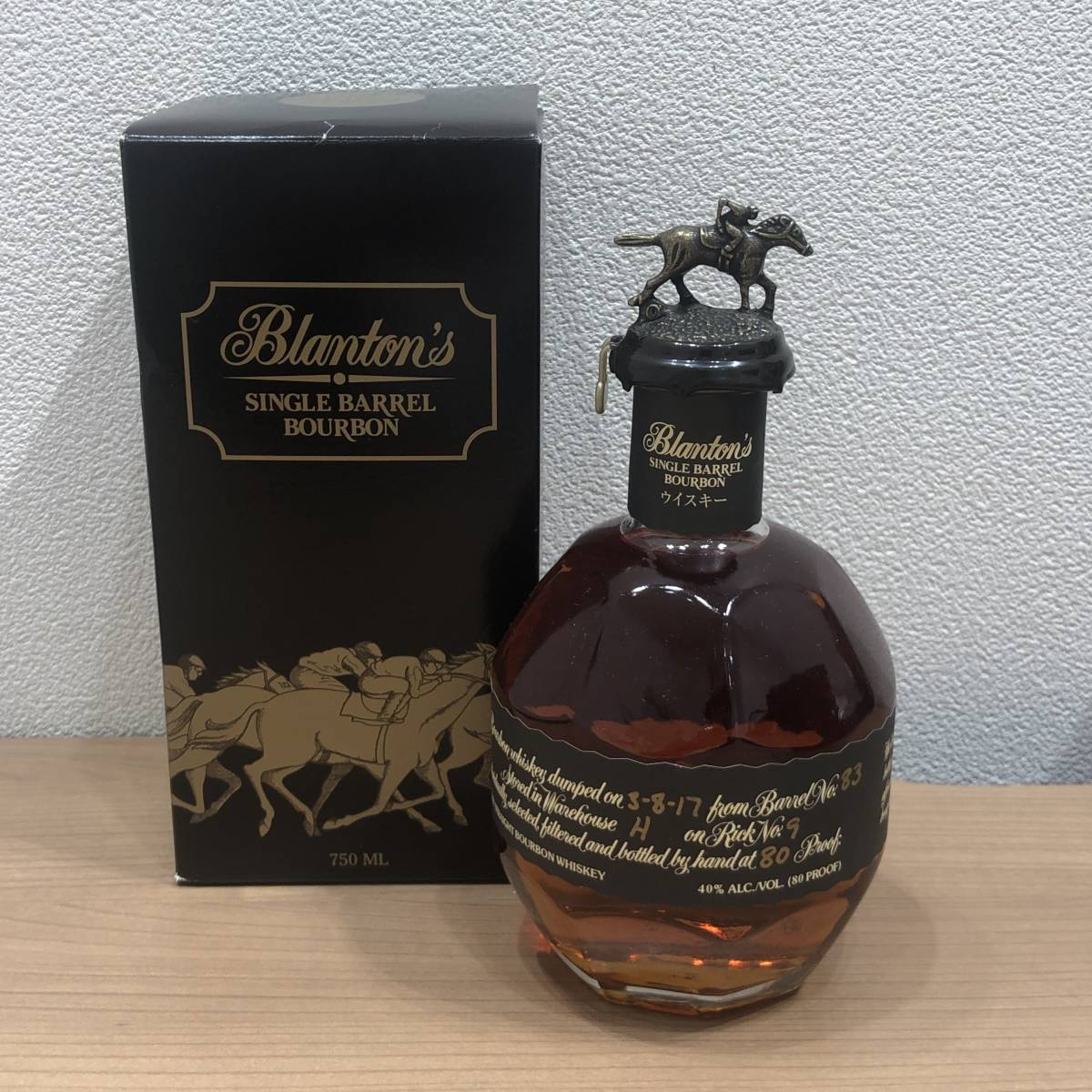 Blanton's/ブラントン】SINGLE BARREL/シングルバレル ウイスキー 馬