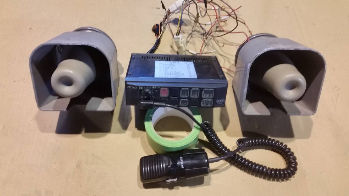 パトライト 24V サイレンアンプ SAP-500CZ PATLITE 電子サイレンアンプ