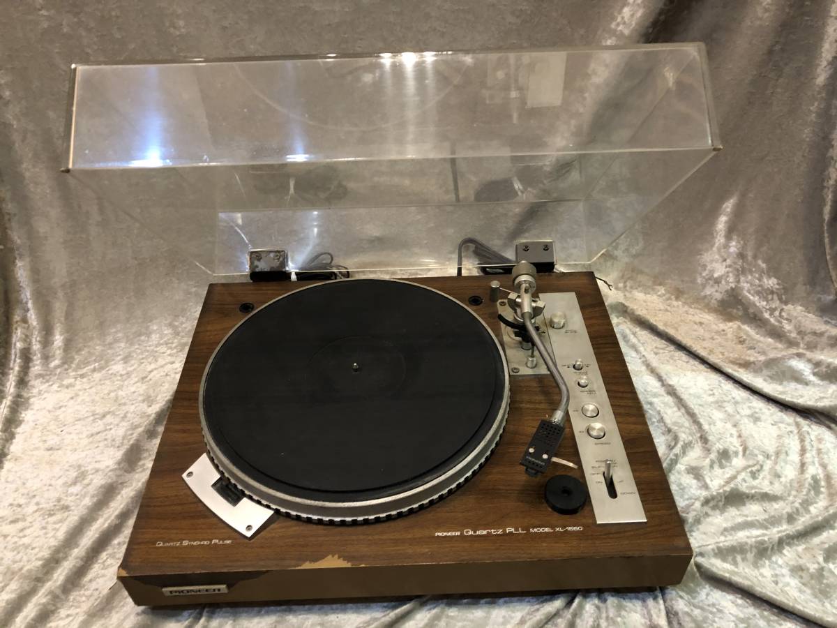 Pioneer Direct Drive Turntable XL-1550 Quartz XL 0 PLL Player 
