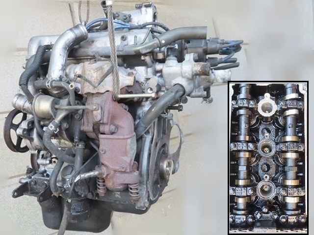スズキ アルトワークス HA21S RS/Z 前期 H8年 エンジン ASSY K6A