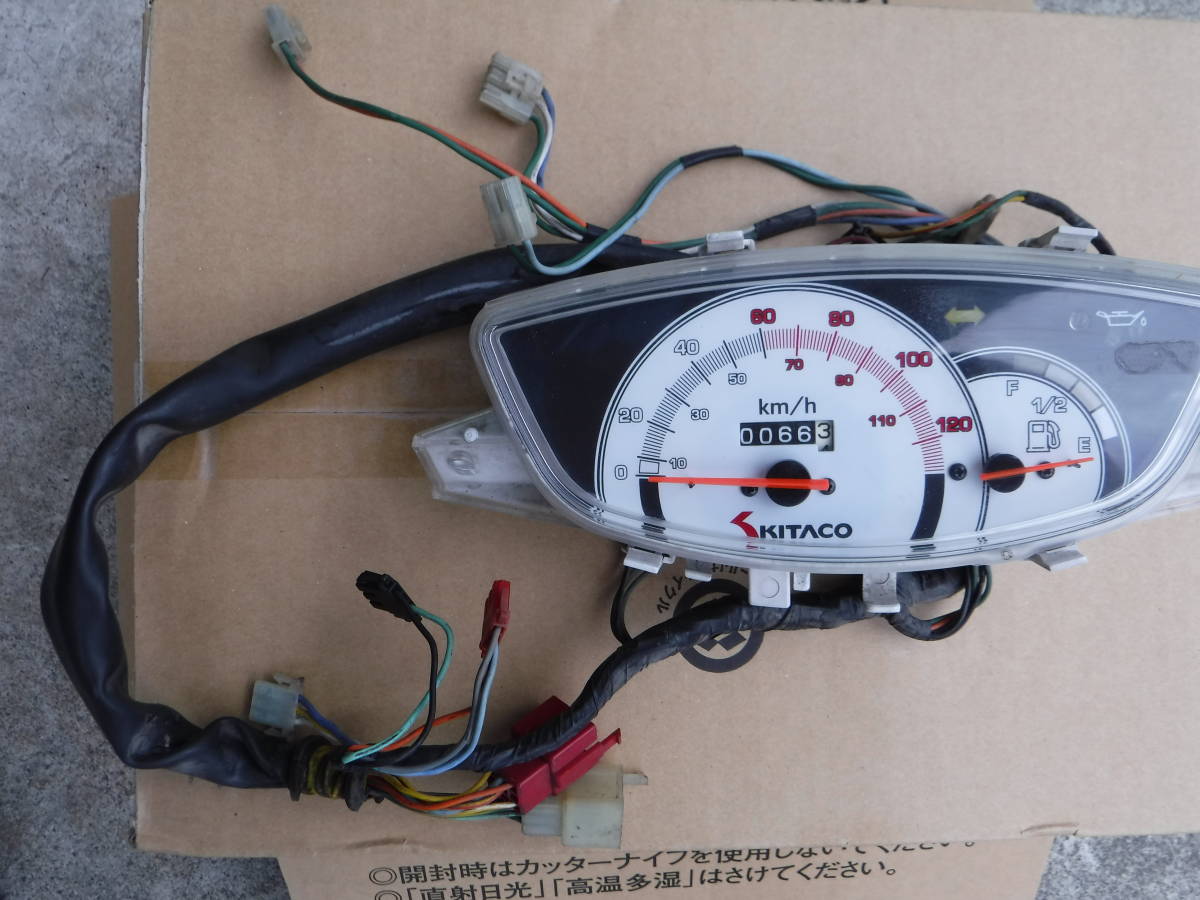 専用2 ホンダ Dio AF35ZX用 社外品メーター KITACO