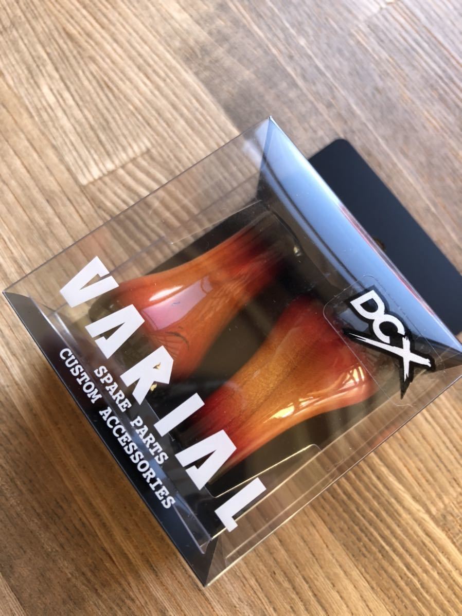 新品 DRT VARIAL ウッドノブ レッド バリアル ヴァリアル ハンドルノブ