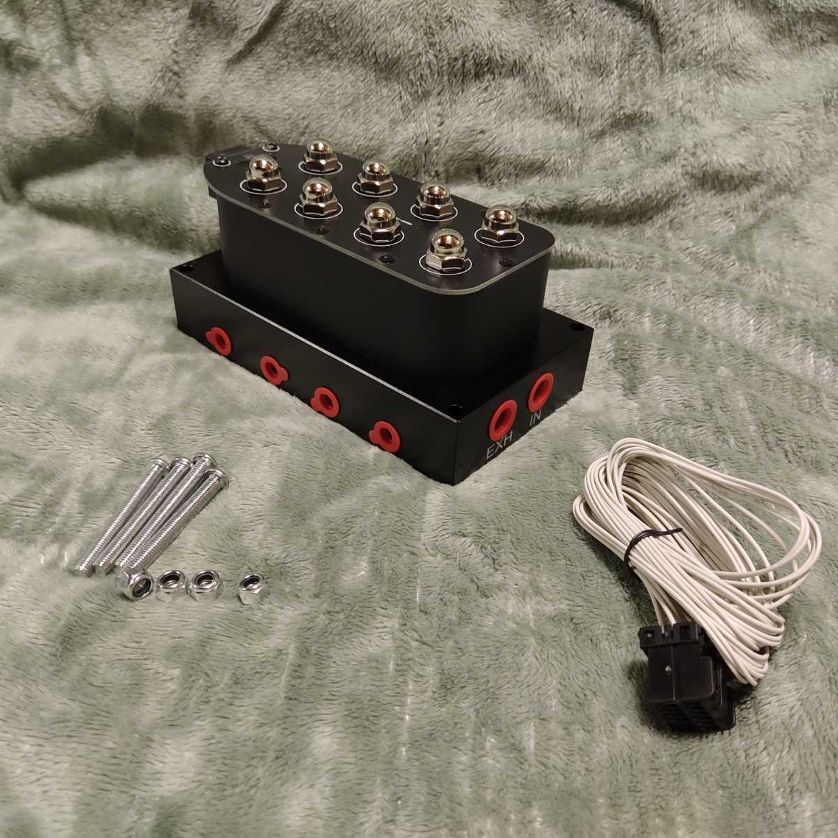 マニホールドバルブ ソレノイドバルブ 電磁弁 ハイスピード 4輪独立 4 