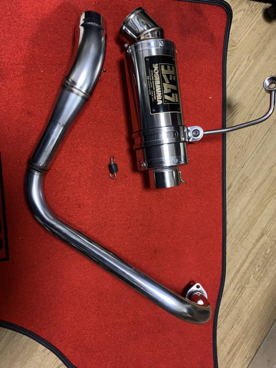 バイク モンキー 50 Z50J AB27 キャブ ヨシムラサイクロン タイプ1マフラー