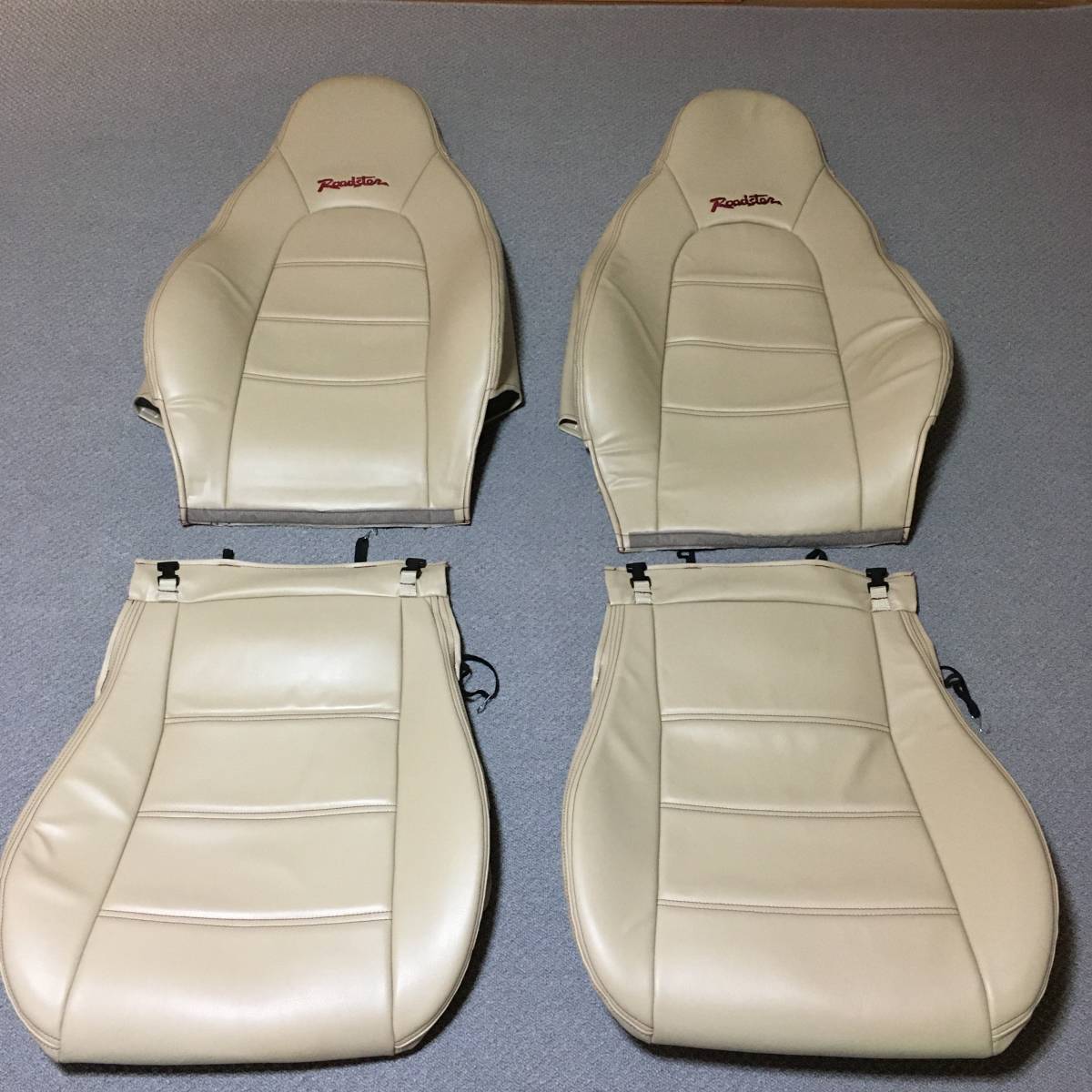 ナカマエ製作 ロードスター NB シートカバー シートフェイス レザー 