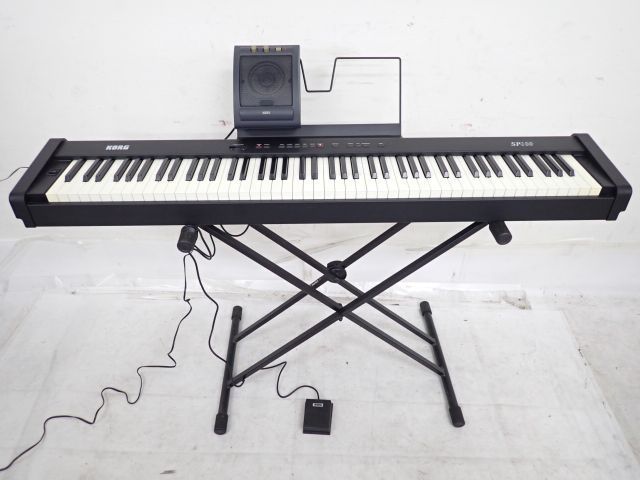 KORG SP-100 + PM-15 コルグ 88鍵 電子ピアノ デジタルピアノ ハンマー