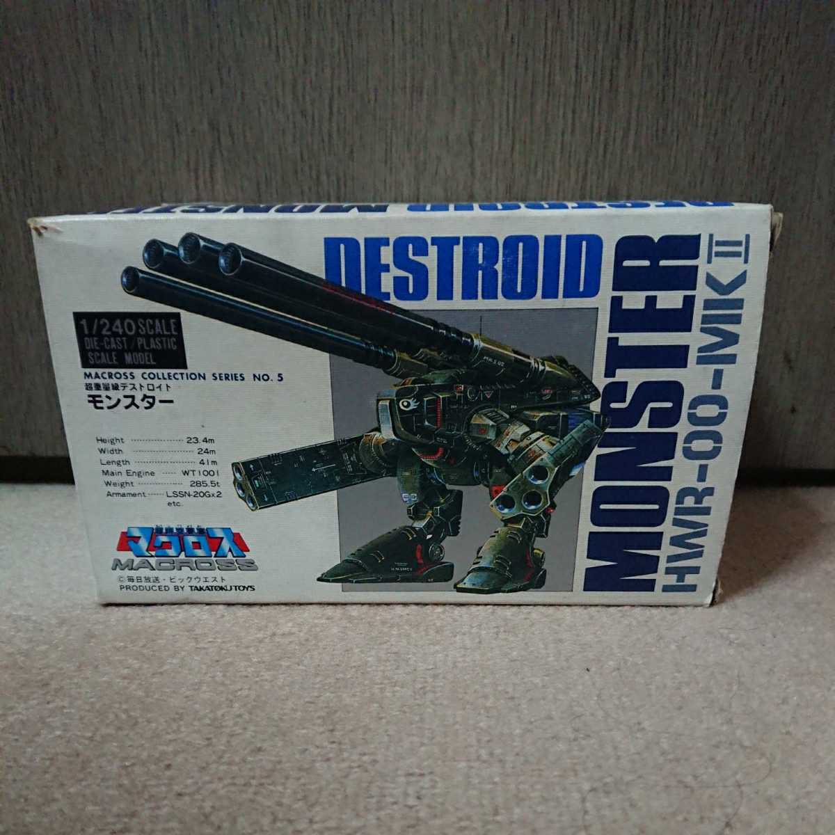 1/240 デストロイド モンスター マクロス タカトクトイス シール未使用