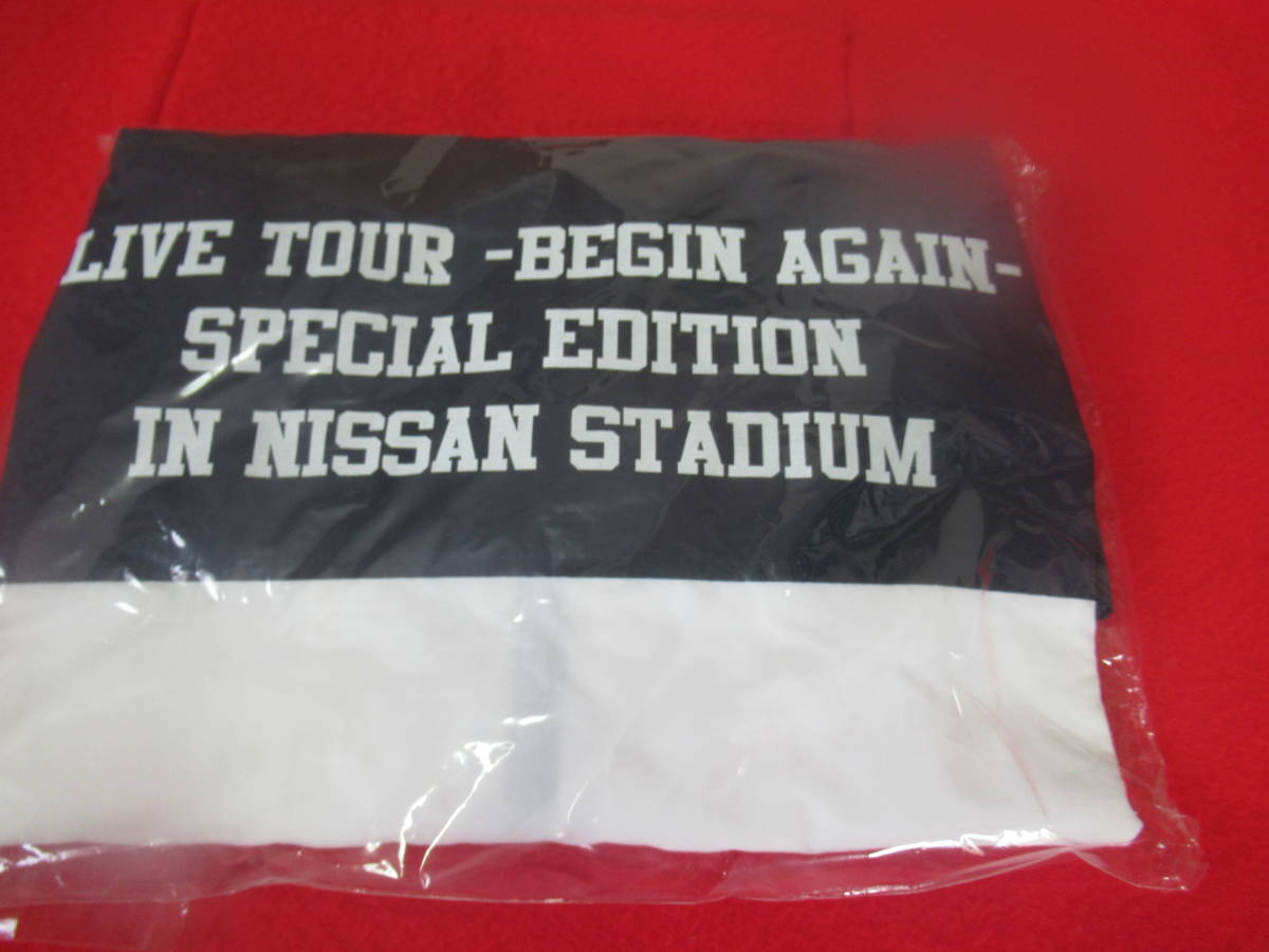 東方神起 LIVE TOUR begin again ウインドブレーカー L 東方神起☆ LIVE TOUR ”～Begin Again～ Special Edition in NISSAN