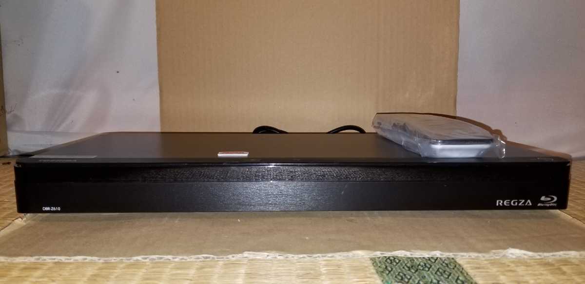 500GB DBR-Z610 16年☆東芝⁄REGZA☆HDD⁄BDレコーダー☆DBR-Z610☆2番組 