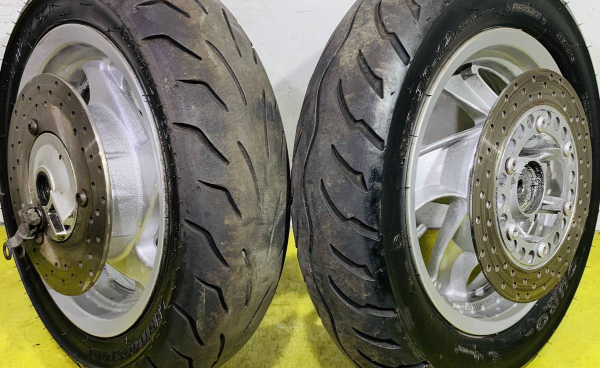 マジェスティ250C SG03J 前後ホイール足廻りセット SG03J アルミ
