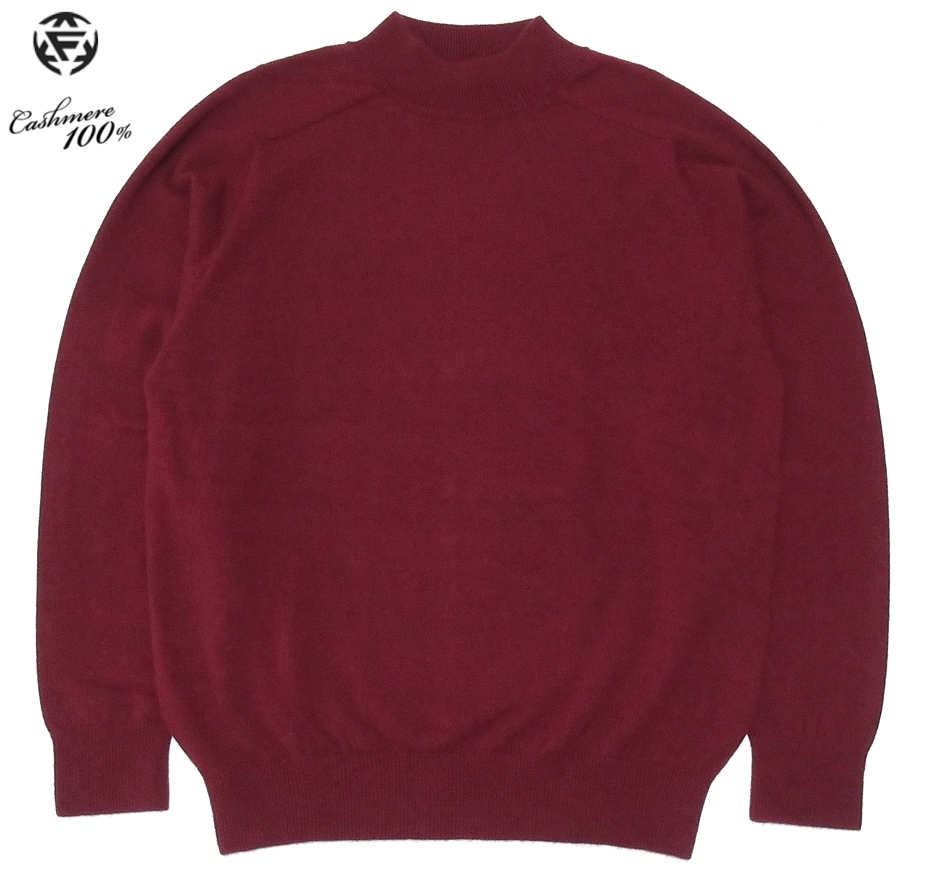 流行に 深喜 カシミア ニット メンズ S ボルドー 日本製 数量限定半額セール メンズ トップス Www Roe Solca Ec