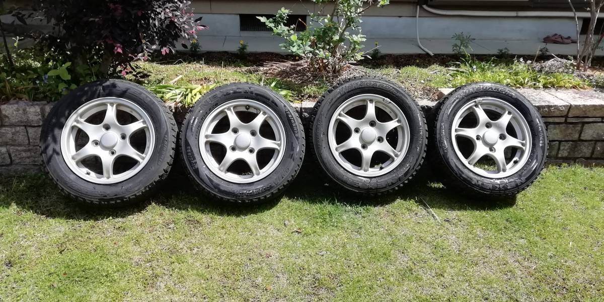 スズキ 軽量！4.1kg カプチーノ後期EA21R 純正アルミホイール4本 