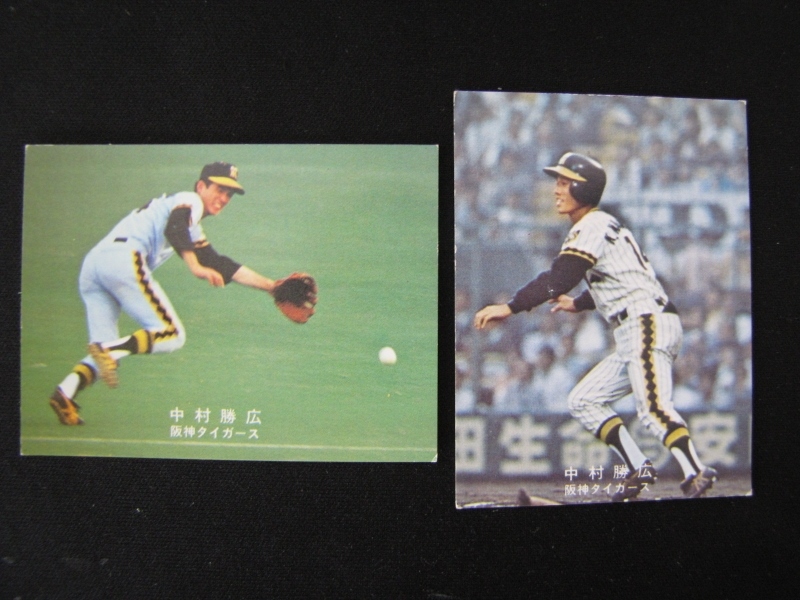 カルビー プロ野球カード 78年 阪神タイガース 31 掛布雅之 22 田淵