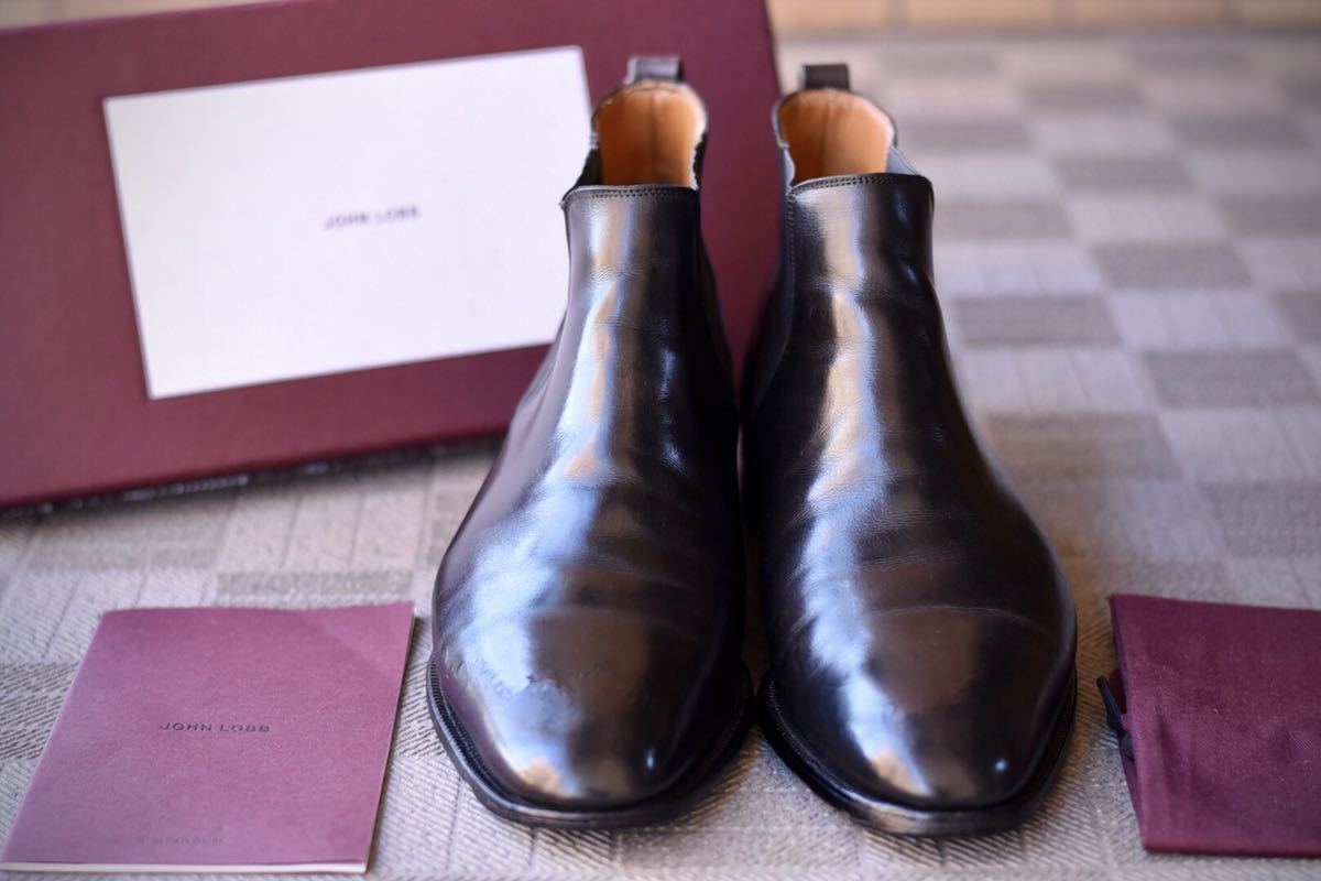 1円スタート ジョンロブ JOHNLOBB テューダー Tudor 9E ブラック 7000 
