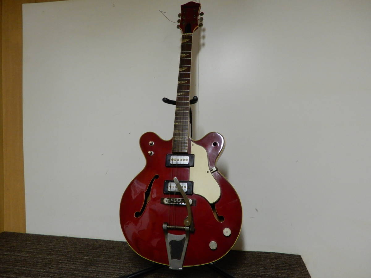 エレキギター BS セミアコ | Burny SRSA65 ES-335タイプ ホロウ セミ 