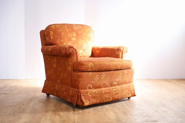 ドレクセルヘリテイジ　アップホルスタリー　1人掛けソファ　1P　シングル　A DREXEL HERITAGE 11万「upholstery」1人掛けソファa シングルソファ