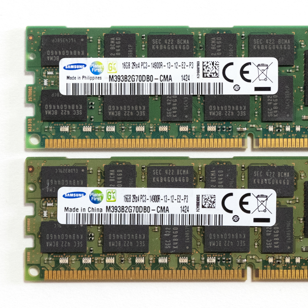 合計64GB(16GBx4) DDR3-1866 ECC XeonやMacPro 64GB OWC Memory for