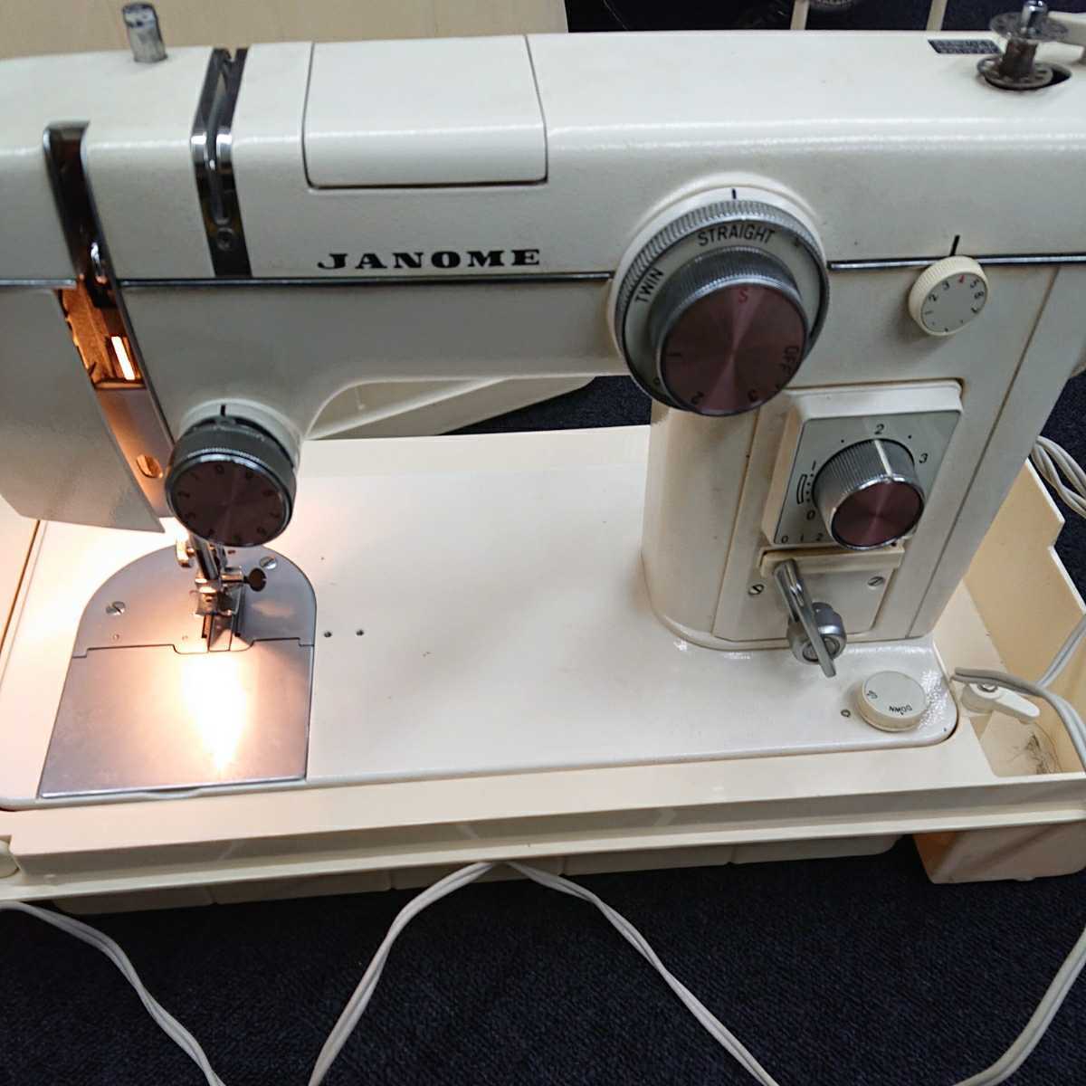 JANOME ジャノメ ミシン MODEL 802 フットペダル ケース付 鈴 【公式通販】