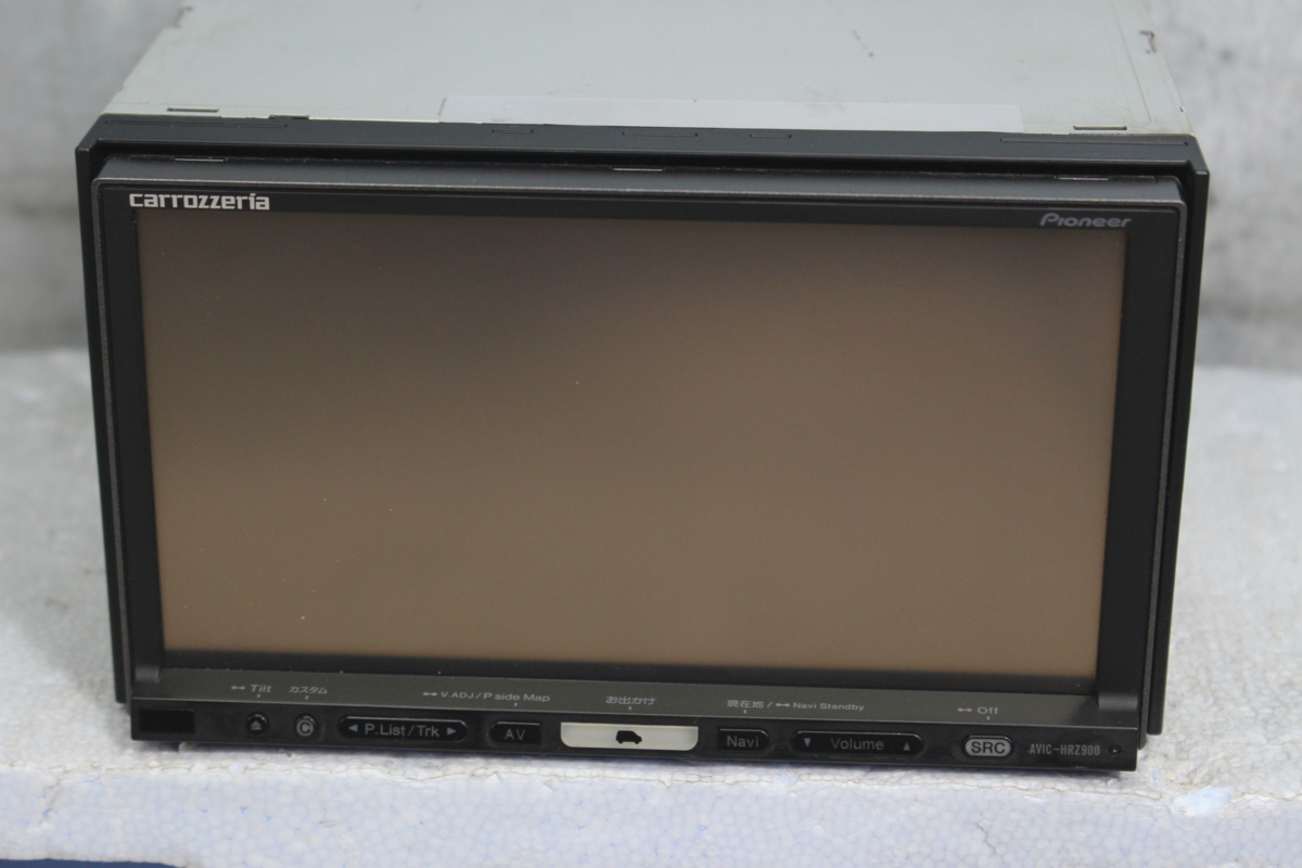 ジャンク カロッツェリア 地デジ HDD ナビ AVIC-HRZ900 地図データ