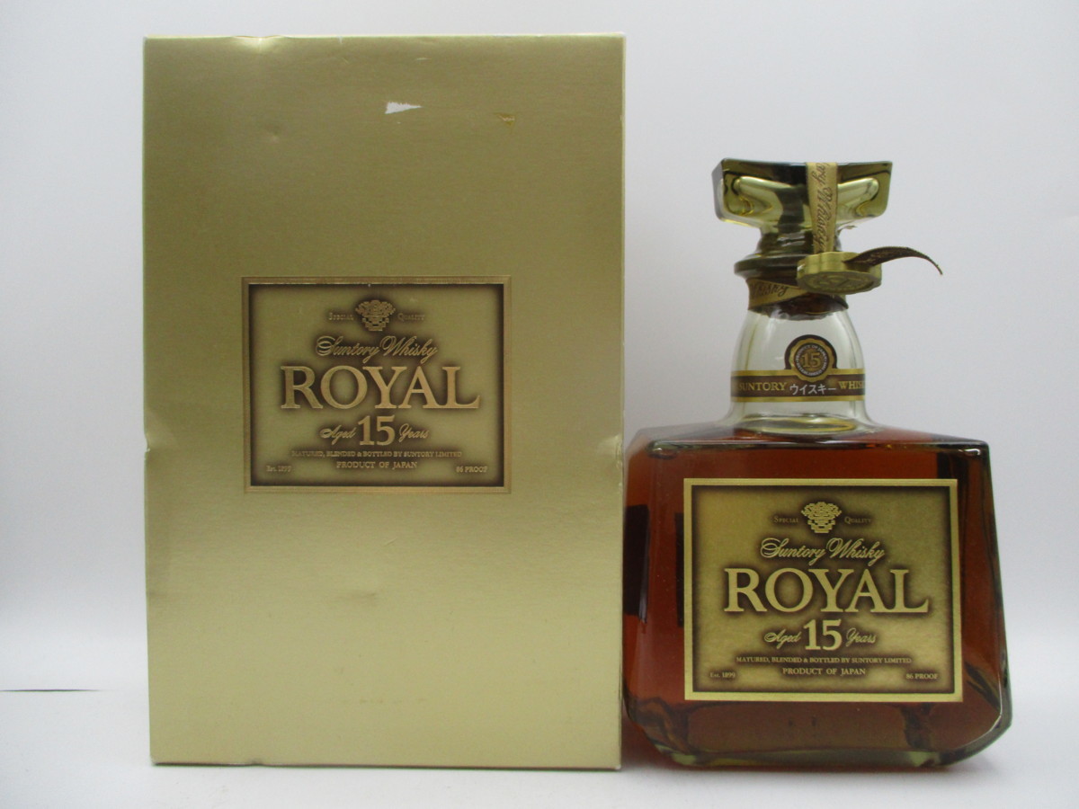 直営 店 値段 【同梱OK商品】SUNTORY WHISKY ROYAL 15年 サントリー