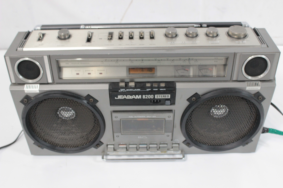 ラジオ・コンポ Jeagam 8200 stereo JR-8200 三菱 JEAGAM ステレオラジオカセット ラジカセ 0 1978年