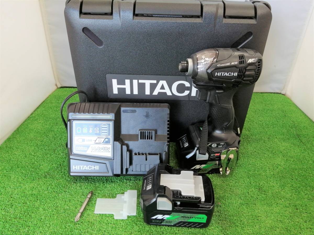 未使用品 日立工機 Hitachi koki 36V マルチボルト コードレス インパクトドライバ WH36DA 2XPB