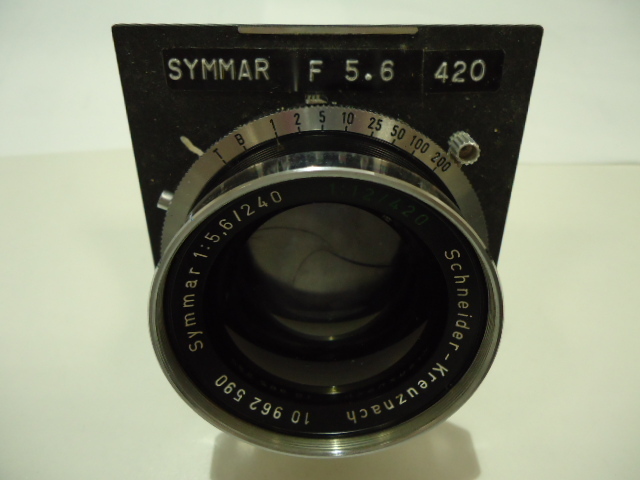 1866 Schneider-Kreuznach Symmar 1：5.6/240 Symmar Schneider