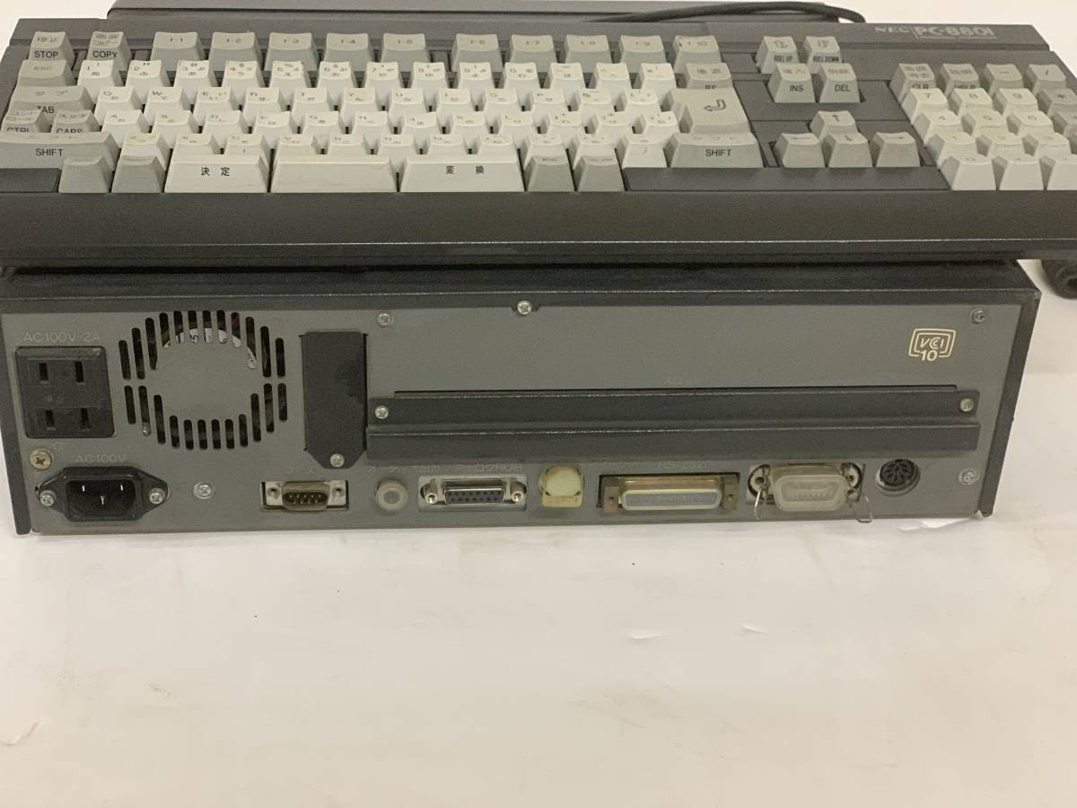 NEC PC-8801FH パーソナルコンピューター ブラック/ PC-8801 
