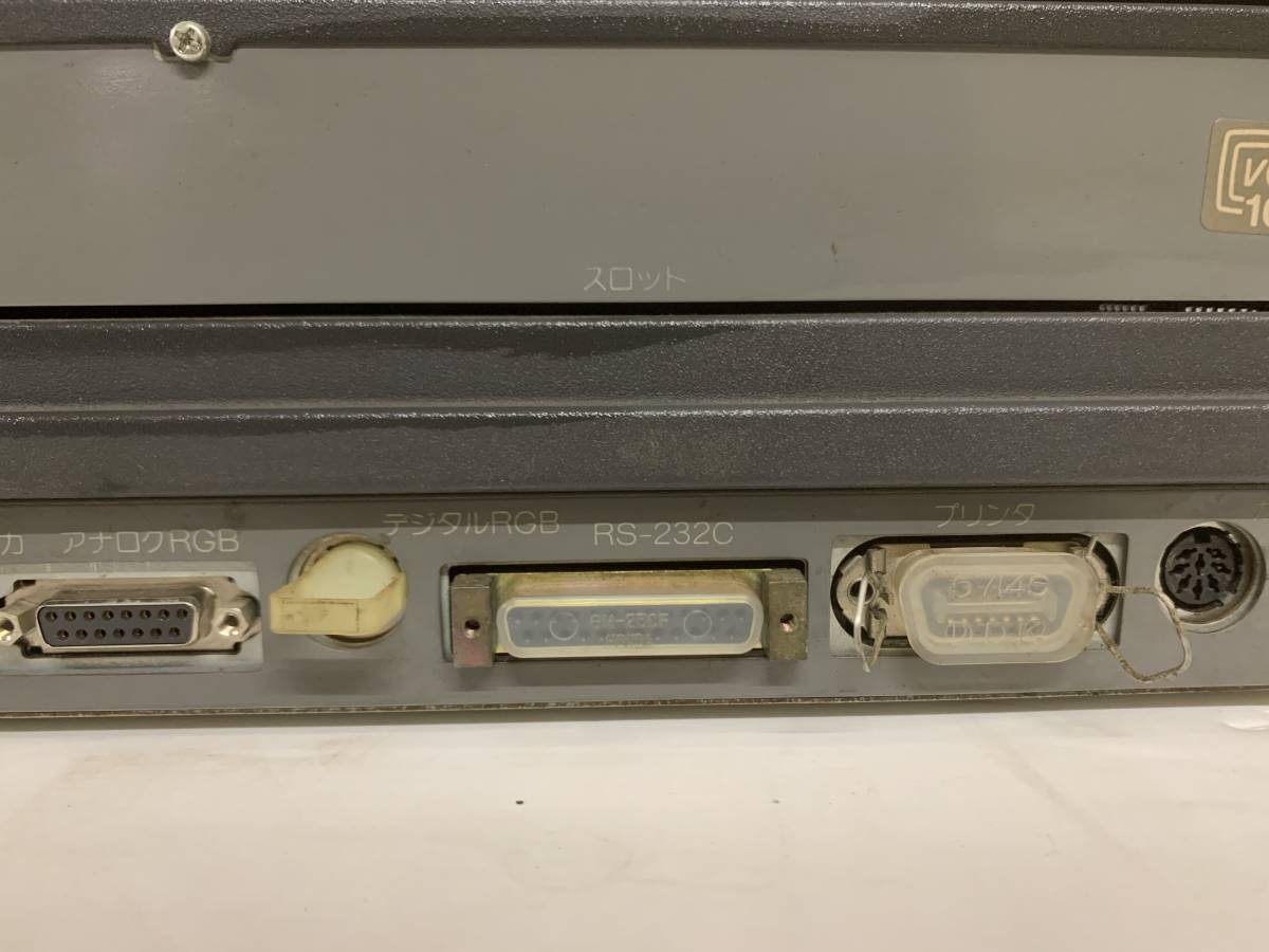 NEC PC-8801FH パーソナルコンピューター ブラック/ PC-8801 