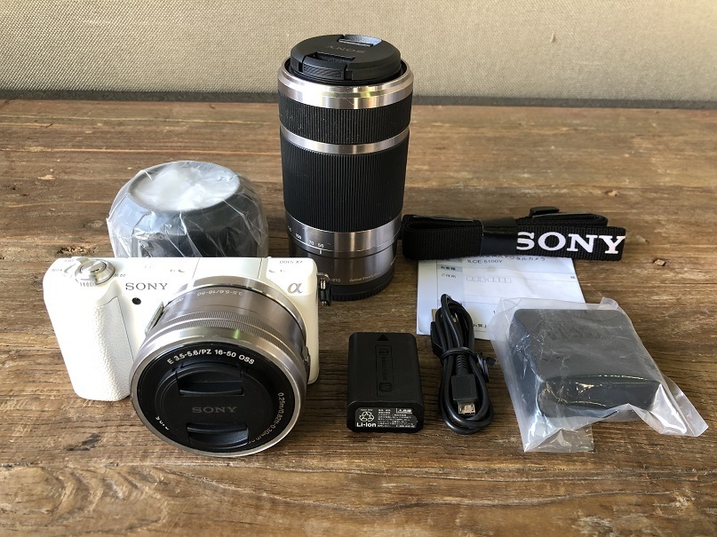 SONY ソニー α5100 ILCE-5100Y (T) ダブルズームレンズキット ホワイト