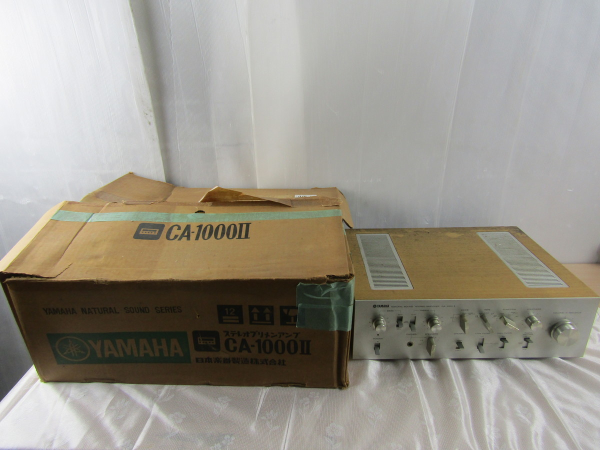 0827-N9-097 ヤマハ YAMAHA CA-1000Ⅱ プリメインアンプ 【公式通販】